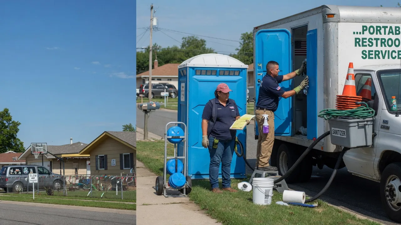 Portable Toilet Rental in Howard, SD near me